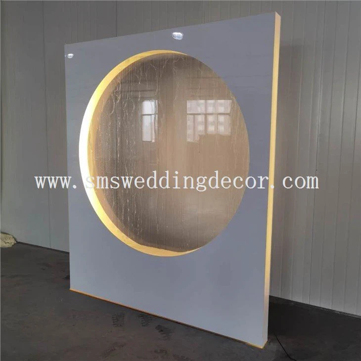 wedding arch white