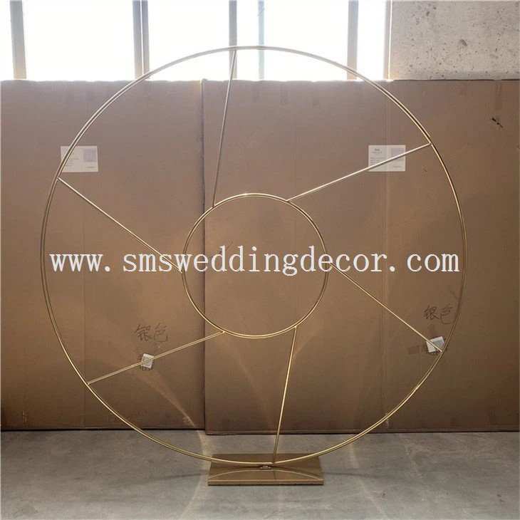 round steel backdrop