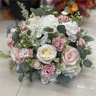 Smukke blomstrede centerpieces