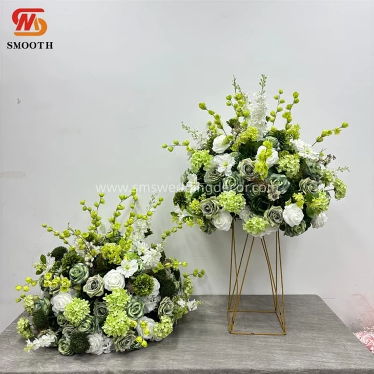 green flower