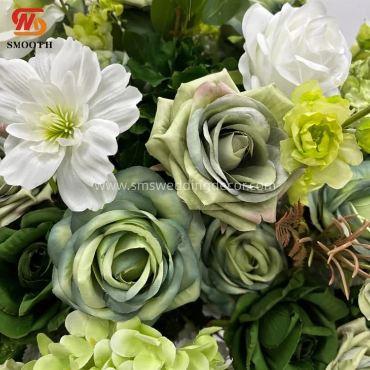 green flower ball