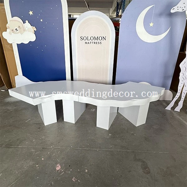 white childrens table
