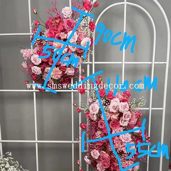 artificial flowers for wedding arch
