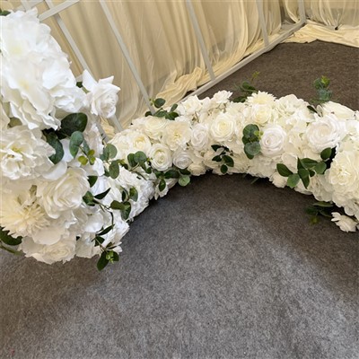 Falske blomster bryllup dekoration