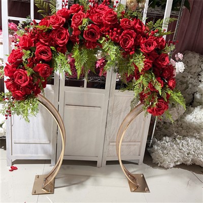 Piedestal blomsterarrangementer til bryllupper