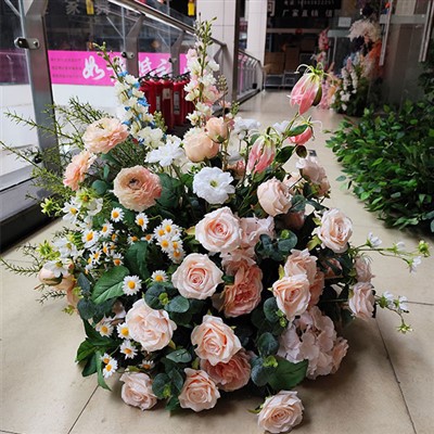 Bryllupsdekoration kunstige blomster