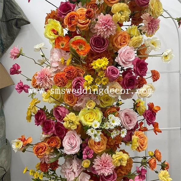 outdoor wedding arches with flowers